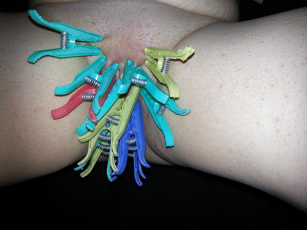 4P Pegging and waxing fun 