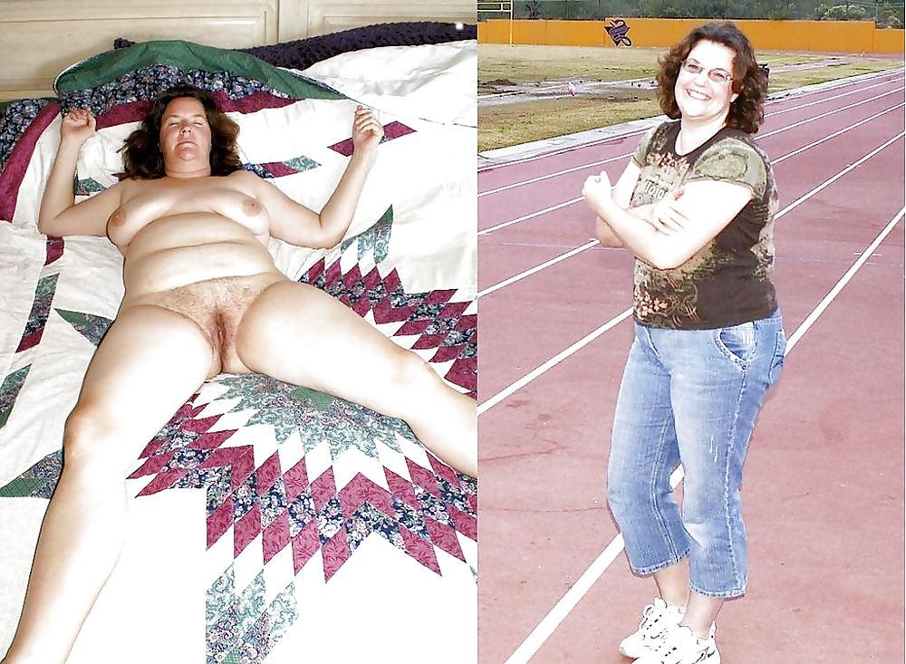 19P Dressed & Undressed White Women from the Net #2