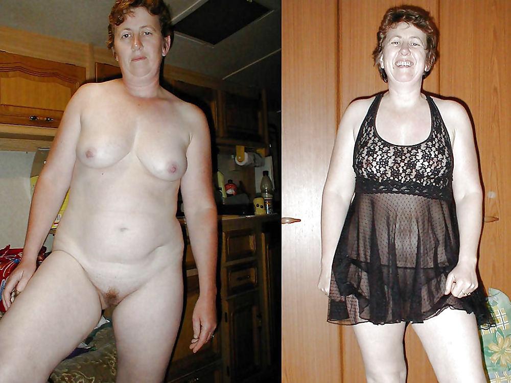 19P Dressed & Undressed White Women from the Net #2