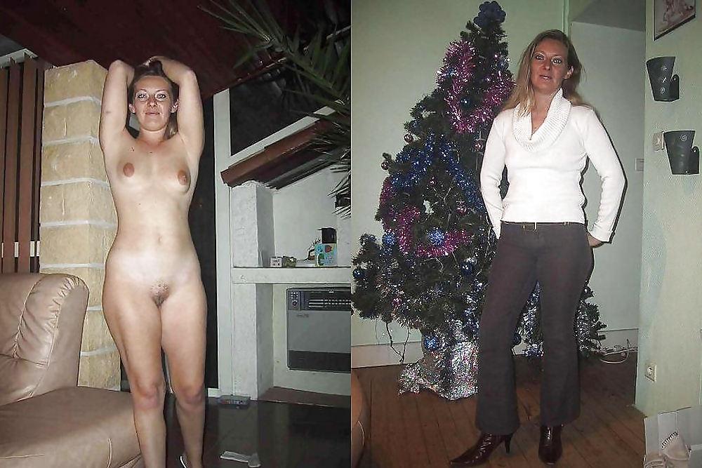 19P Dressed & Undressed White Women from the Net #2