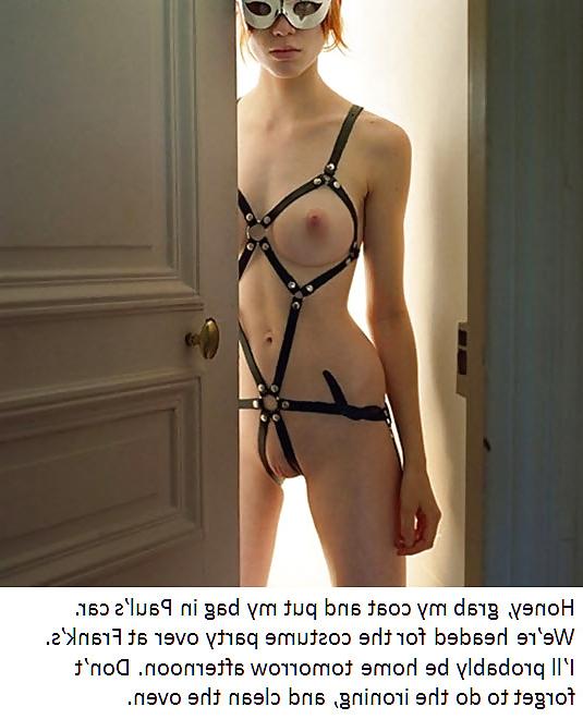 8P Obedient husband with captions. For Paul