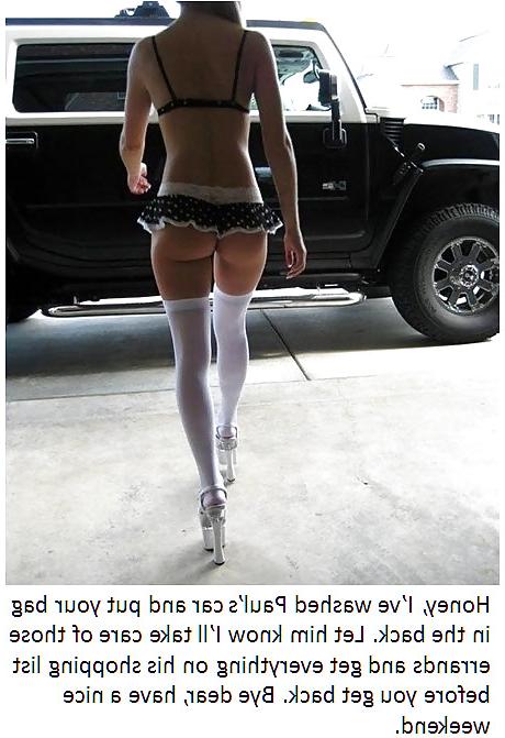8P Obedient husband with captions. For Paul