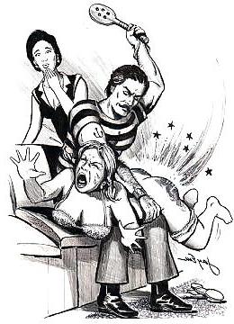 12P Spanking drawings