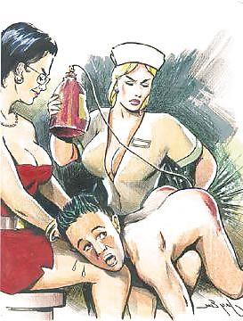 12P Spanking drawings