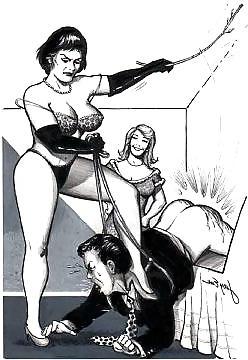 12P Spanking drawings