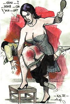 12P Spanking drawings