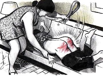 12P Spanking drawings