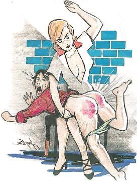 12P Spanking drawings