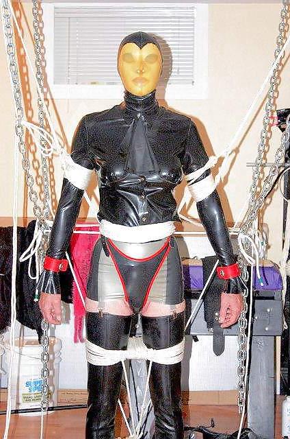 25P Steffy as a Rubber She-male Doll