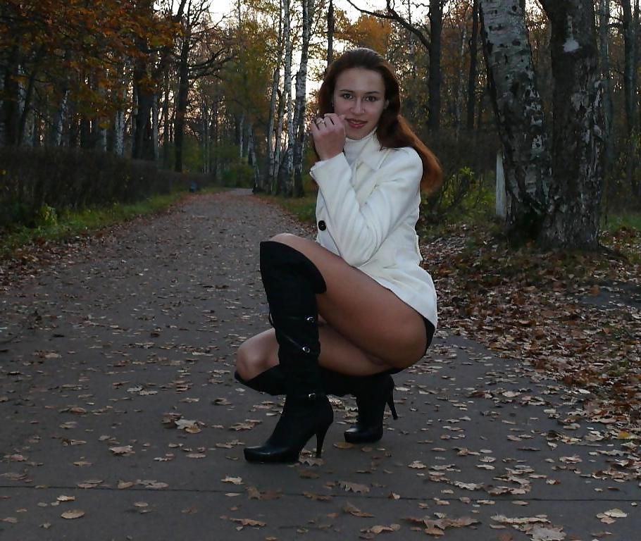 7P Russian girl in the park