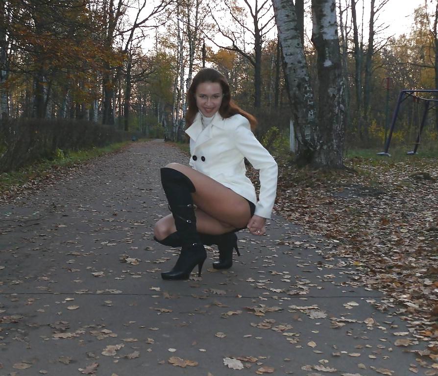7P Russian girl in the park
