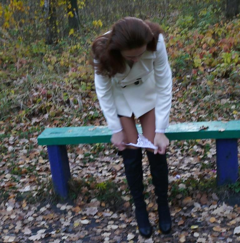 7P Russian girl in the park