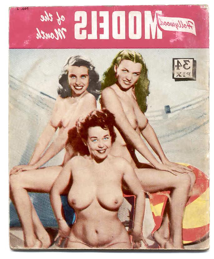 25P Vintage Magazines Hollywood Models Of The Month No 02