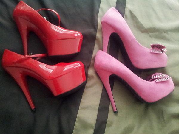 14P Ballbusting High Heels 2