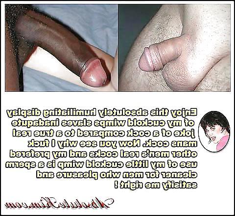 25P Comparing the fucking cuckold with male