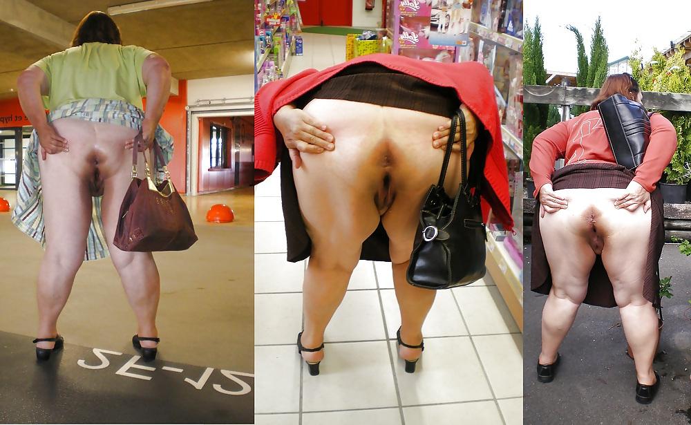 12P Hot granny exhib her asshole