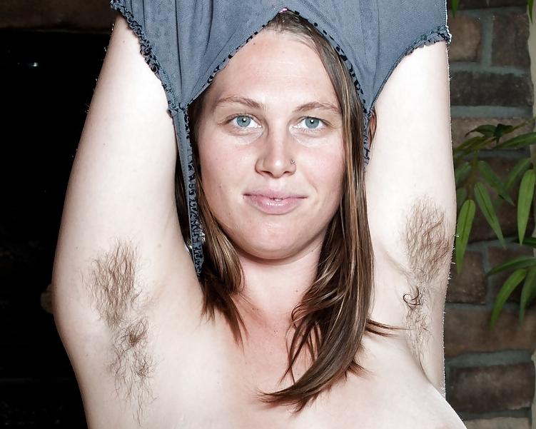 22P Hairy armpits - pits 06 - Love is in the hair
