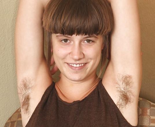 22P Hairy armpits - pits 06 - Love is in the hair