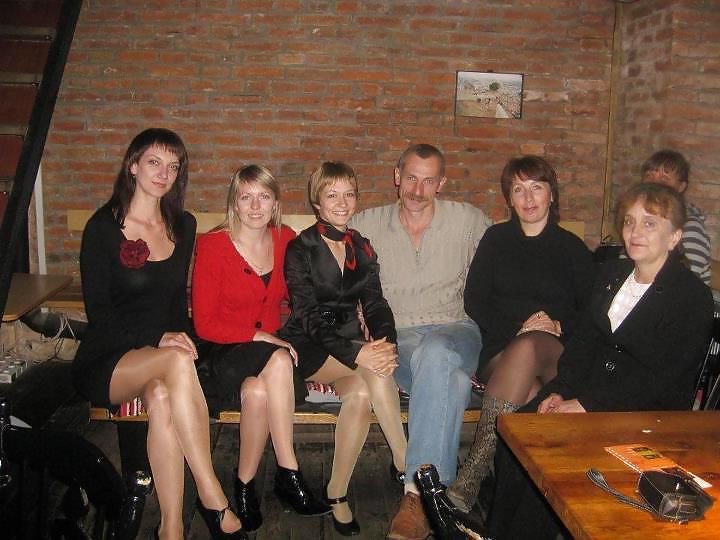 9P Mature pantyhose milf aunt