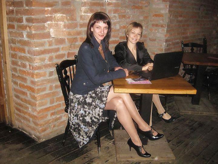 9P Mature pantyhose milf aunt