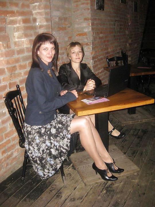 9P Mature pantyhose milf aunt