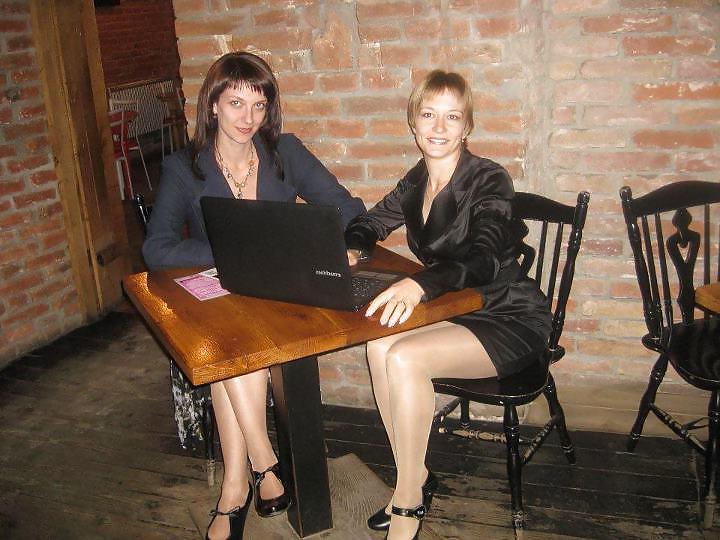 9P Mature pantyhose milf aunt