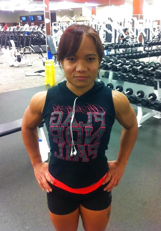 15P Some kinda asian bodybuilder chick