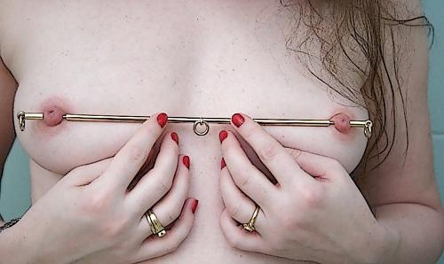 21P Pierced nipple!