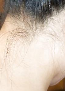 6P My long hair