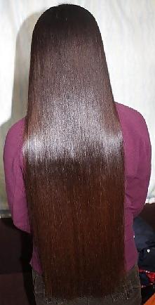 6P My long hair