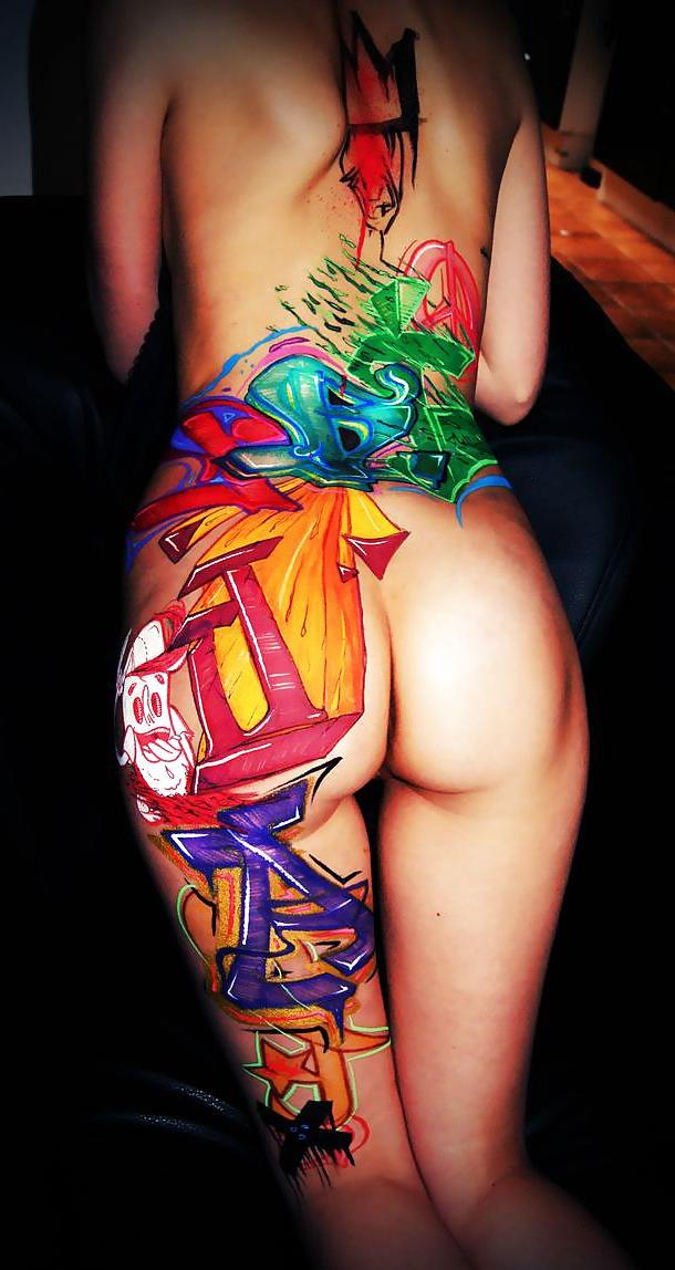 21P Body paint