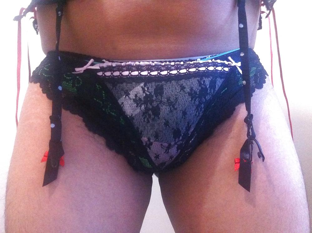 15P Friend's wifes panties from housesitting.
