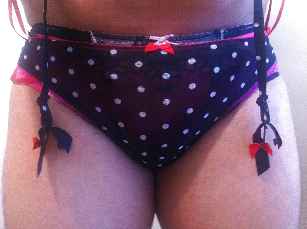 15P Friend's wifes panties from housesitting.