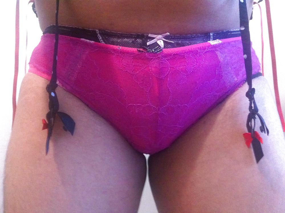 15P Friend's wifes panties from housesitting.