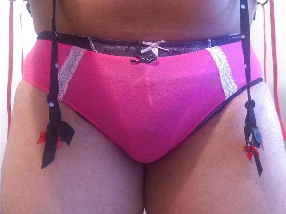 15P Friend's wifes panties from housesitting.