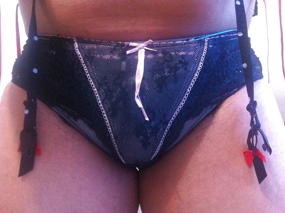 15P Friend's wifes panties from housesitting.