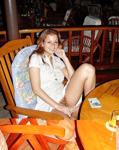 25P Public pussy flashing. More smut on the street.