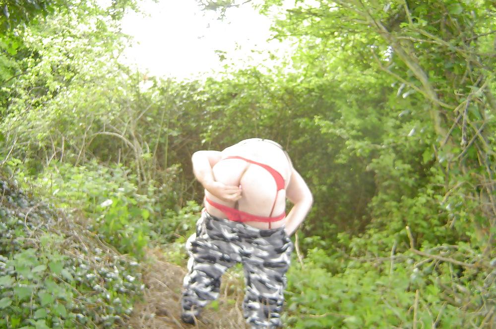 5P Outdoor Butt Plugging.