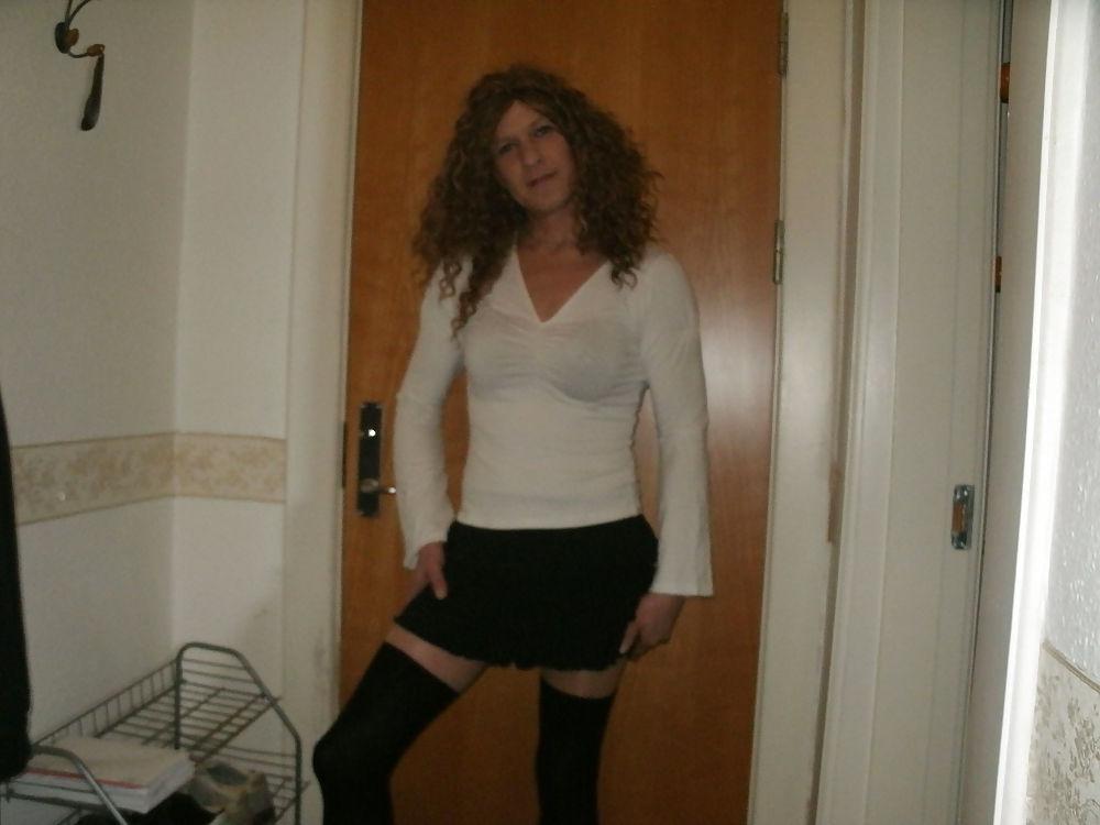 23P Dressed to clean my home..