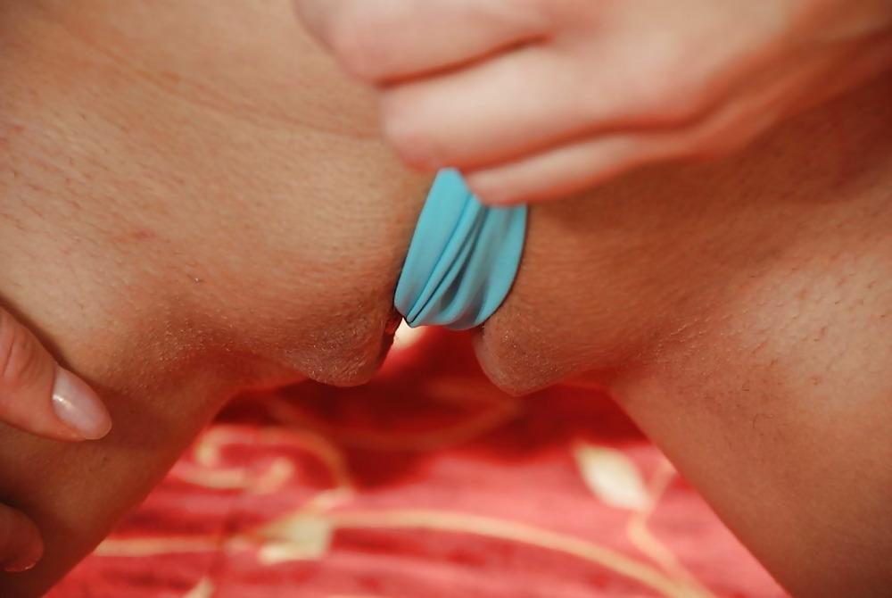 15P Solo blonde babe cameltoe and toying