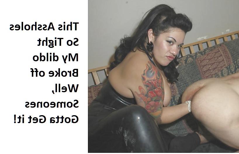 8P Strapon more captions 