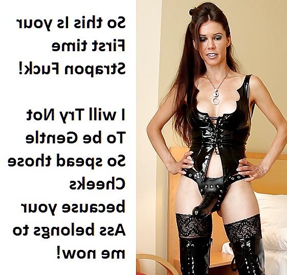 8P Strapon more captions 