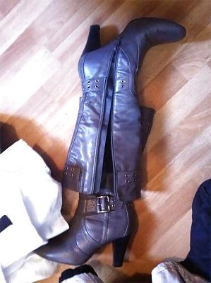 10P Boots off a girl I had with me home