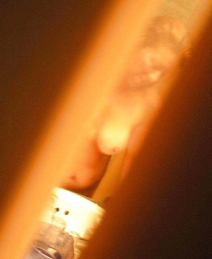 8P Spied by her son