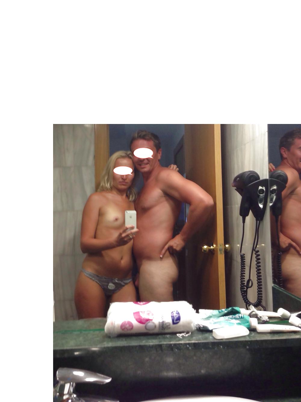 12P My hot girl and I at our holidays..