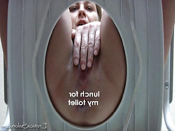 15P Toilet Slave for Women POV