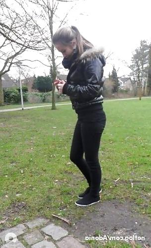 25P Dutch Teens in Leather Jackets