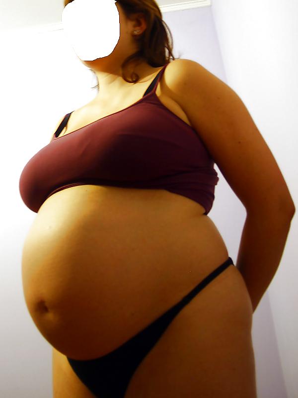 19P Candid pregnant......
