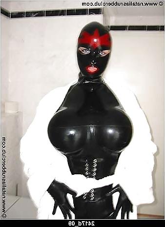 19P Hot rubber fetish models