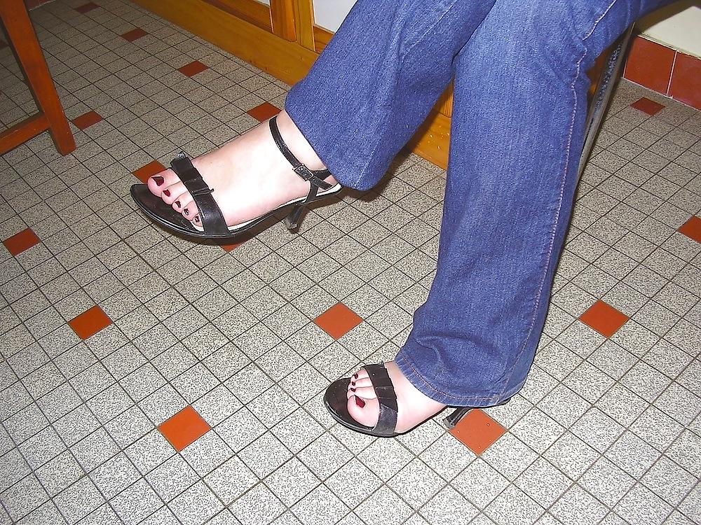 18P Feet of my friend girl